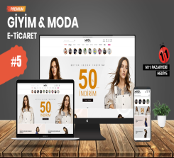 Profesyonel Moda E-Ticaret Yazılımı